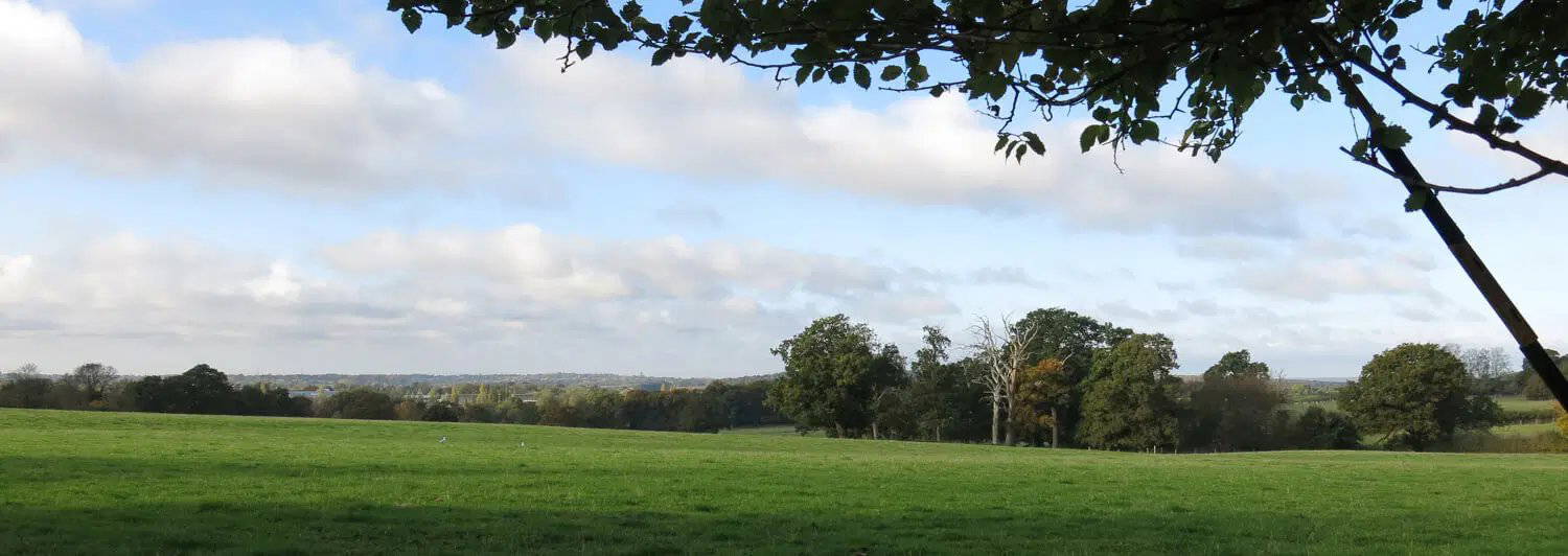 Open Green Belt farmland in North Mymms
